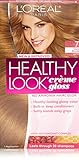 3 Pk, L'Oreal Paris Healthy Look Creme Gloss, Dark Blonde / Latte #7