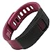 WITHit Designer Sleeve Compatible with Fitbit Charge/Fitbit Charge HR - Band Cover - Black Solid