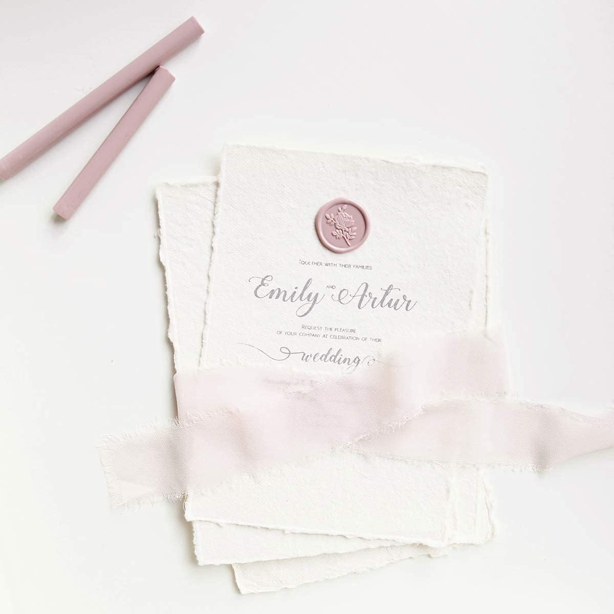 UNIQOOO Wild Rose Wax Seal Stamp, Single - Image 4