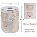 XKDOUS Macrame Cord 3mm x 250Yards, Natural Cotton Macrame Rope, Cotton Cord for Wall Hanging, Plant Hangers, Crafts, Knitting, Decorative Projects, Soft Undyed Cotton Rope