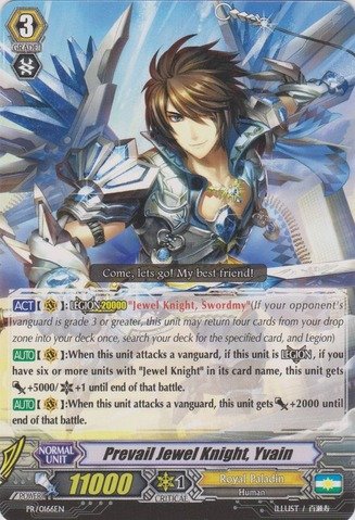 Cardfight!! Vanguard TCG - Prevail Jewel Knight, Yvain (PR/0166EN) - Cardfight! Vanguard Promos