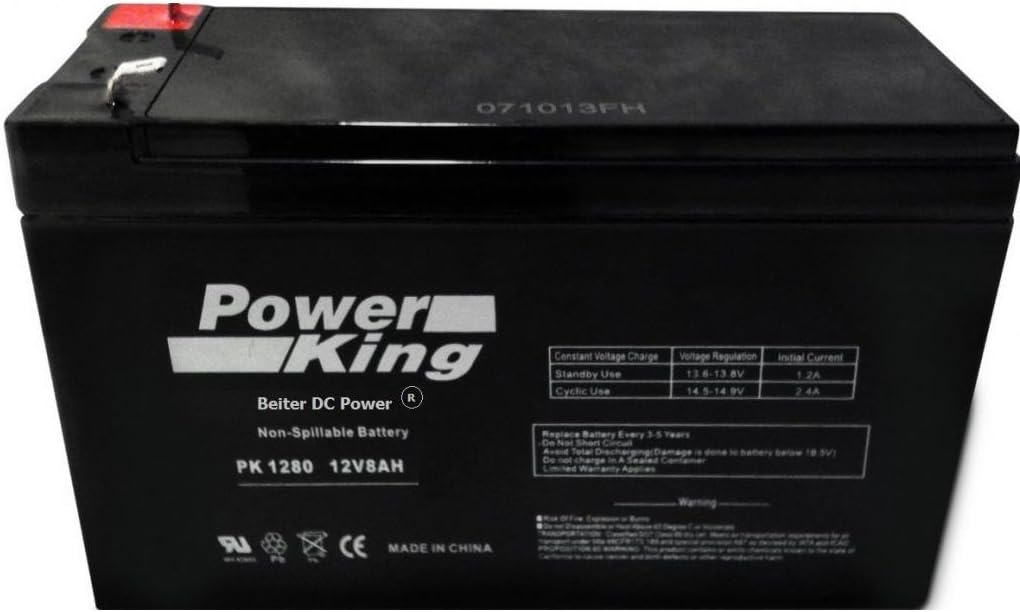Power King Wka12 7 5f Sealed Replacement Battery Amazon Com