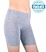 Sexy Basics Women's Cotton Stretch Active Slip Shorts | 3 Pack & 6 Pack Boy Short Boxer Briefs