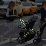 URAQT Reflector Strips 12 Pcs Reflective Snap Bands for Night Running Cycling view 7
