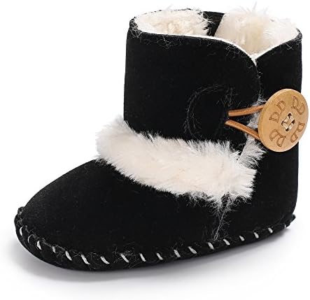Ollily Winter Warm Baby Boots Prewalker Newborn Infant Boy Girl Crib Shoes Snow Boots
