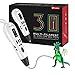 TECBOSS 3D Pen Pro, MP01 3D Printing Pen with Smart Control Panel, First 3D Printer Pen Support Drawing in 3 Colors at The Same Time, Best 3D Art Pen Interesting Gifts for All Age