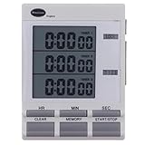Brannan Digital Triple Kitchen Timer and Clock with