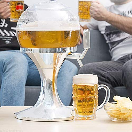 InnovaGoods-Ball-Kltemittel-Spender-PMMA-Silber-24-x-24-x-42-cm