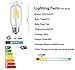 T45 Vintage Edison LED Bulb, 6W (60W Equivalent), Dimmable LED Light Bulbs, Filament LED Bulb 6W,Antique Style Light Bulbs, 2700K Warm White, E26 Medium Base Lamp, 550LM, 4 Pack