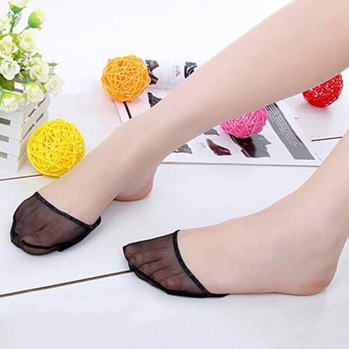 5starwarehouse® 2 Pairs PADDED CUSHIONED High Heel Socks Footsies Pop Socks Ball of Foot Insoles Shoes