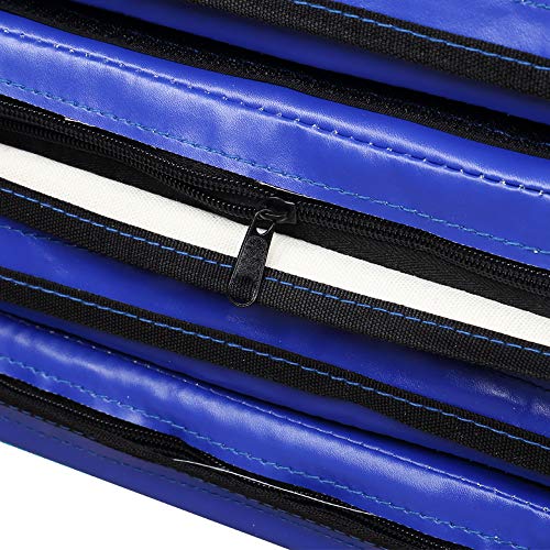 ZENOVA Folding Gymnastics Mat for Kids Large Tumbling Panel Gym Exercise Aerobics Mats Puzzle Play Mats for Kids - Thumbnail 4