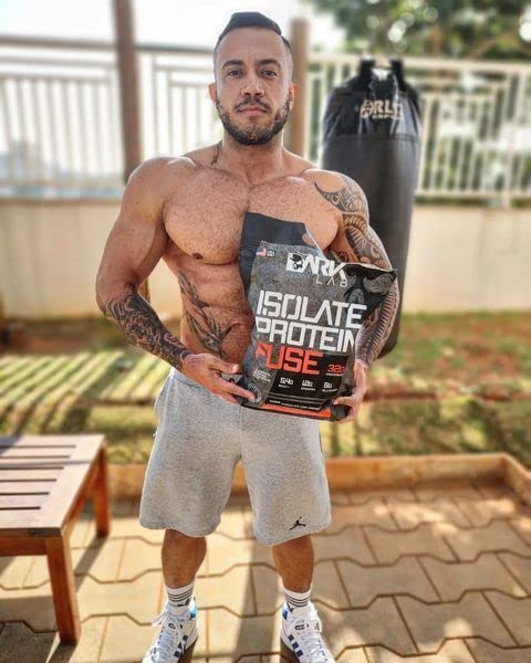 Isolate Protein Fuse Dark Lab, 1.8Kg, Brownie, Suporte Muscular
