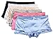Barbra Lingerie Women's 6 Pack Various Style of Comfortable Satin Panties (XXX-Large, Satin Boyshorts)