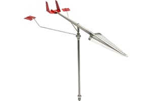 asdmm Marine Wind Direction Indicators - Sailing Boat Masthead Wind Vane, Marine Hardware Accessories for Yacht Ship Sailboat Junk, Set of 1