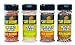 All Natural Paleo Spices GOURMET Set - No MSG, No Artificial Preservatives And Gluten Free - Perfect For Grilling, Baking, Roasting, Sautéing - 4 Pack Blend - By The Cave Gourmet