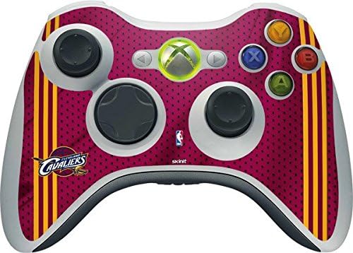 Skinit Decal Gaming Skin Compatible with Xbox 360 Wireless Controller - Officially Licensed NBA Cleveland Cavaliers Jersey Design