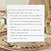 DORIS HOME Square Wedding Invitations Cards Kits Fall Bridal or Baby Shower Invite, Birthday Invitation Wedding Rehearsal Dinner Invites, Autumn Engagement Bach with Bowknot Hollow,1pcs