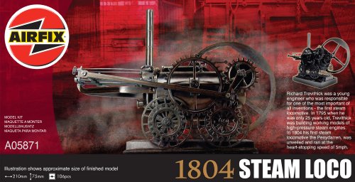 Airfix A05871 1:32 Scale 1804 Steam Loco Engineering Set Classic Kit
