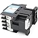 Baomain AC Contactor CJX2-0910 110V 50/60 Hz Coil 3 Phase 660V 9A, Contactor Switch Auxiliary 1NO, Universal Circuit Control,DIN Rail Mount
