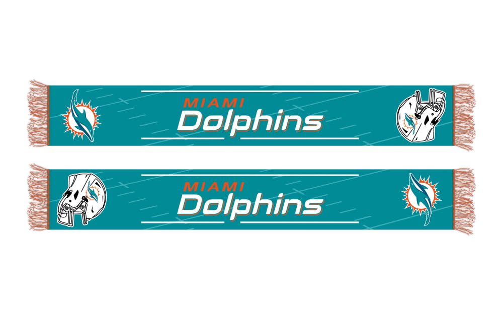 Great Branding Winter Fan Scarf - NFL Miami Dolphins