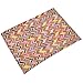 lychee A4 Printed Soft Cork Fabric Colorful 11.4x8.26 Inch for DIY Earrings Handcrafts