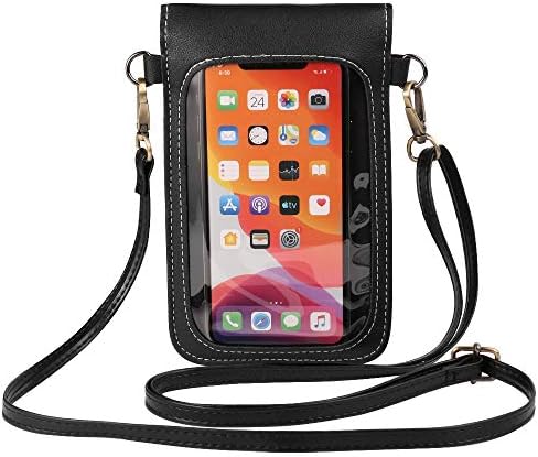 see thru cell phone purse