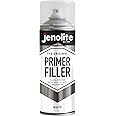JENOLITE Primer Filler Aerosol Paint | WHITE | Flexible Primer with High Filling Properties | Fills Small Dents & Scratches for Smooth Finish | 400ml (13.5fl oz)