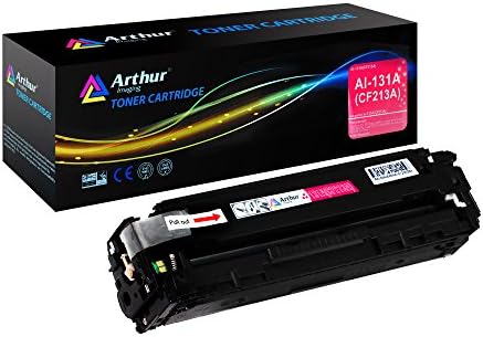 Arthur Imaging Compatible Toner Cartridge Replacement for HP 131A(CF213A) (Magenta, 1-Pack)