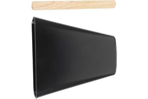 IMIKEYA 6 Inch Metal Cowbell with Wooden Stick - Handheld Percussion Noise Maker for Musical Events and