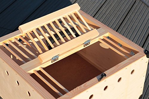 Transportkorb Transportkiste für Tauben 30x30 CM/40x40cm/80x40cm (40x40cm) – Bild 5