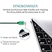 USB Type-C Cable, FiveBox 6Ft 3 Pack Nylon Braided USB-C Fast Charging Cord for Google Pixel XL, Nexus 6P 5X, LG G5 V20, HTC 10, Huawei P9/P9 Plus, OnePlus 2/3, Honor 8-Green