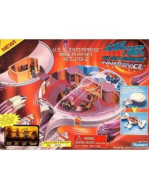 Star Trek the Next Generation Innerspace Playset - U.S.S. Enterprise NCC-1701-D