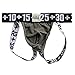 Sexy Mens Cotton Jockstrap Soft 3-Pack Underpants (M,#5)