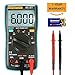 Acekool Digital Multimeter,Portable 6000 Counts Auto Ranging Multi Tester OHM/Hz/Temp/Duty Cycle AC/DC Measuring Tester With Backlight LCD Display