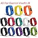 ULT-unite Bands for Garmin vivofit JR, Replacement Wristband with Secure Clasps Garmin vivofit JR Only(No Tracker, Replacement Bands Only) (Set of 13)