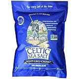 Light Grey Celtic Sea Salt 5 Pound Resealable Bag – Additive-Free, Delicious Sea Salt, Perfect for Cooking, Baking and More -