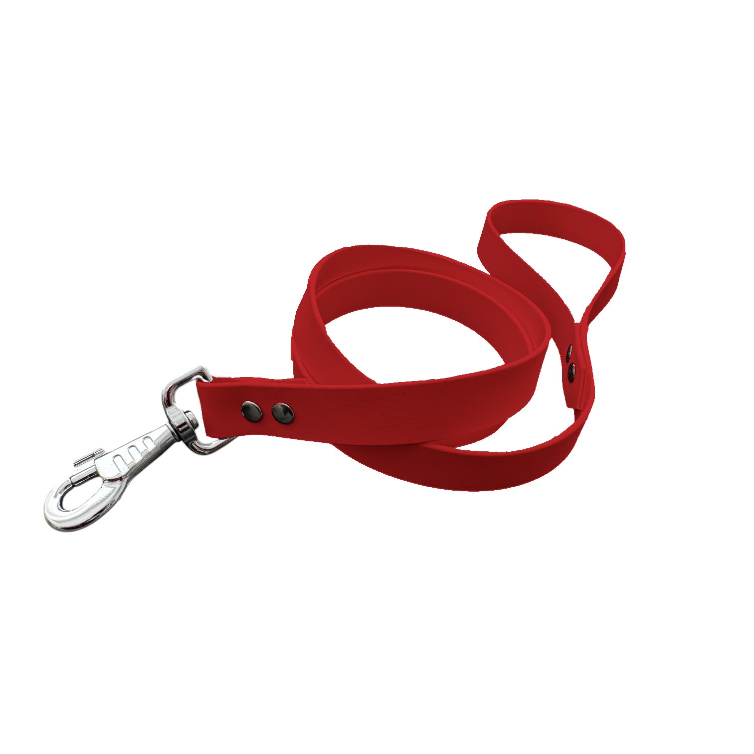 L'Atelier du Fourmilier Dog Leash in BioThane material, Width 25 mm (Red)