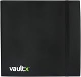 Vault X 12 Pocket Strap Binder 480 Cards Red 20 Pages Standard
