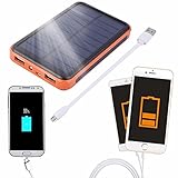 iMeshbean® Dual USB Solar Power Bank 100000 mah Portable External Battery Charger For phone
