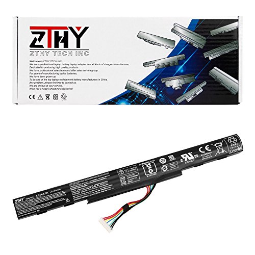 ZTHY Compatible New 4-Cell AS16A5K Laptop Battery Replacement for Acer Aspire E15 E5-475G 523G 553G 575G 774G E5-575 E5-575-59QB Series Notebook AS16A7K AS16A8K 14.8V 2650mAh