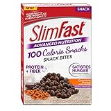 Slim Fast Advanced Covered Pretzel Snack Bites, Chocolate Pretzel,0.81 oz Bag (Pack of 5)
