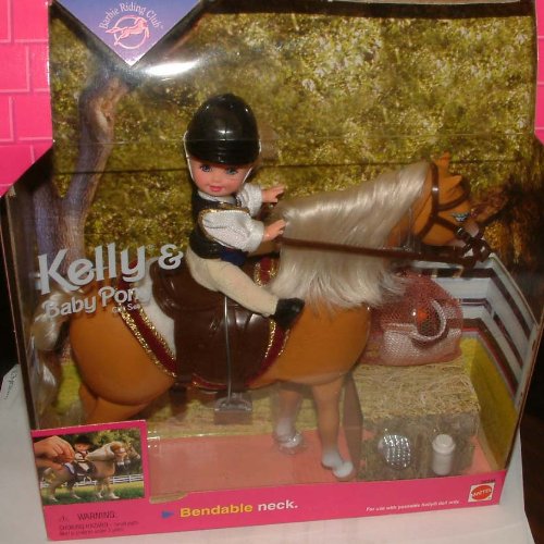 Barbie Kelly Doll & Walking Pony Playset (Gift Set)