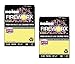 Boise Fireworx Color Copy/Laser Paper, 20 lb, Letter Size (8.5 x 11), Crackling Canary, 500 Sheets (MP2201-CY) - 2-Pack