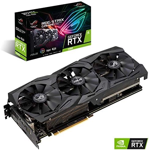 Asus Rog Strix Geforce Rtx 60 Advanced Edition 6gb Gddr6 With The All New Nvidia Turing Gpu Architecture Rog Strix Rtx60 A6g Gaming Computers Accessories Amazon Com