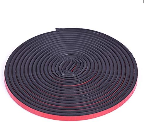 Gold Happy 5m Self Adhesive Automotive Rubber Seal Strip for Car Window Door Engine Cover Car Door Seal Edge Trim Noise Insulation