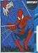 Marvel Spiderman Micro Plush Fleece Throw Blanket