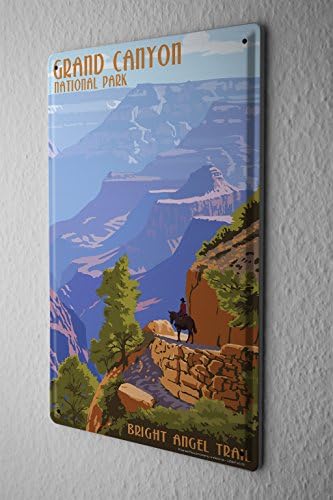 Tin Sign Adventurer Grand Canyon National Park