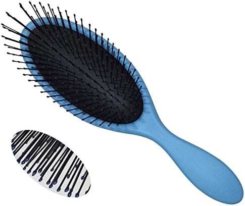 Pefect for Baby Kids Girls Women and Men Airbag Massage Wet Hair Brush Be Used On Wet or Dry thick curly Hair Extensions and Wigs,2.75 and 8.85in,Blue
