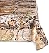 DII Real Tree Peva Tablecloth with Flannel Backing for Indoor/Outdoor Mixed Sizes, 60