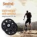 EZ-Walk/SandPad LandPad All Terrain Stabilizer Crutch Tips (Paired Pack) Made in The USA